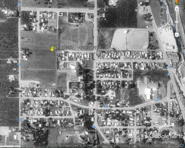 Chelan, Washington Wildland-Urban Interface in 1990